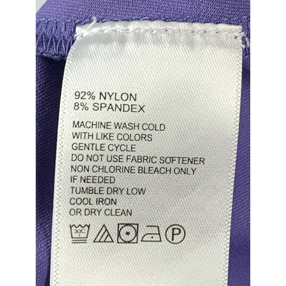 Tommy Bahama IslandZone Golf Tank Top Womens XS Purple 1/4 Zip Sleeveless - Picture 11 of 14
